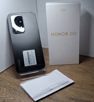HONOR 200 LITE BLACK 256GB NOVÝ, TOP CENA