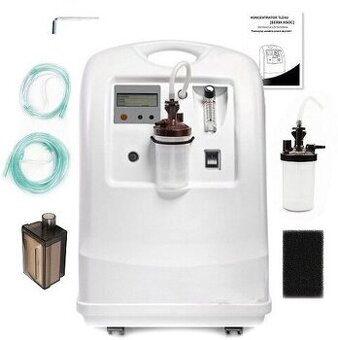 Silný kyslíkový koncentrátor + OXYMETER ZADARMO