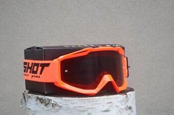 Okuliare SHOT oranžové fluo