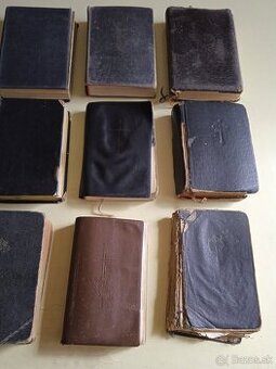 Modlitebné spevniky, knihy