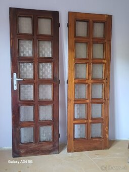 Masívne dvere 60 ľavé