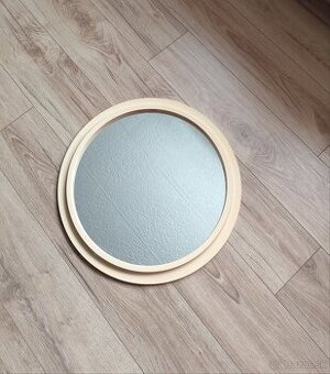 Zrkadlo v umelom ráme okrúhle - 1