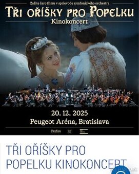 Tri oriešky pre Popolušku - kinokoncert