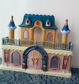 starý hrad pre princezné retro hračka