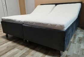 polohovatelna manzelska postel FINES, 180x200x59 cm