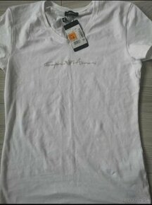 Emporio Armani tričko S biele