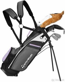 Predám golf set TaylorMade Rory 4+ Kids Set Pink Pravá ruka