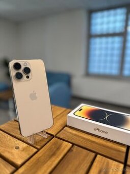 ►  Apple iPhone 14 Pro Max 128 GB Gold │ Záruka 1 rok
