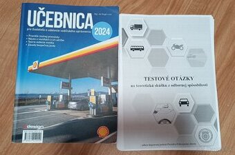 Autoškola kniha + testy správne odpovede vytlačené