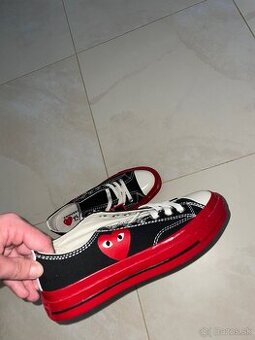 CONVERSE X COMME DES GARÇONS PLAY CHUCK TAYLOR 70 LOW