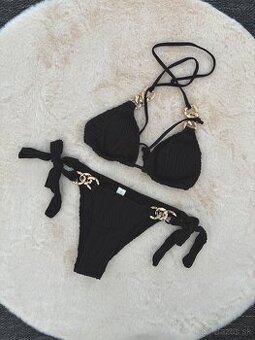 Plavky blk/gold S