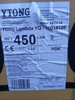 Tvárnice ytong lambda