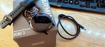 GARMIN VENU 3 komplet balenie TOP stav v záruke