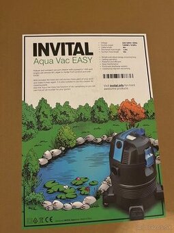 Jazierkovy a bazenovy vysavac aqua vac