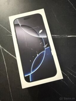 iPhone 16 Pro Max, Black Titanium, 1TB