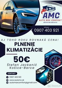 Plnenie klimatizacie