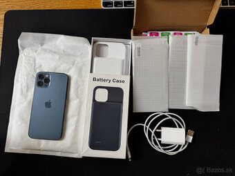 IPhone 12PRO 128MB BLUE + kopec prislušenstva