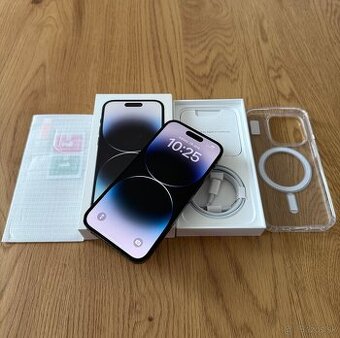 iPhone 14 Pro 128 gb Space Black v záruke + príslušenstvo