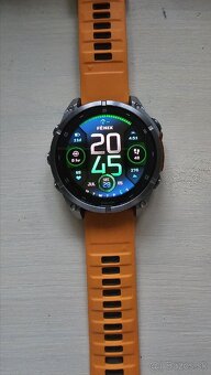Predam Garmin Fenix 8 Amoled Sapphire titanium orange
