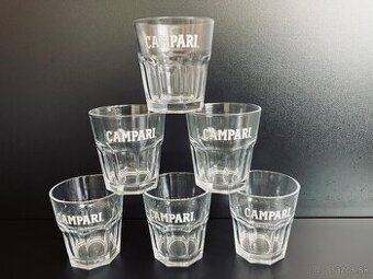 Campari poháre 6ks