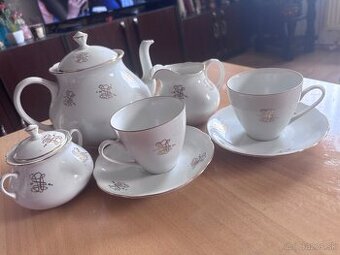 Porcelánová sada na moka kávu