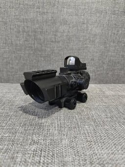 Kolimator + puškohlad THETA Optics 4x32 - 1