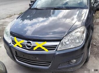 Opel Astra H 1.7 CDTI predám NARAZNÍK, MOTOR, TRYSKY 0445110