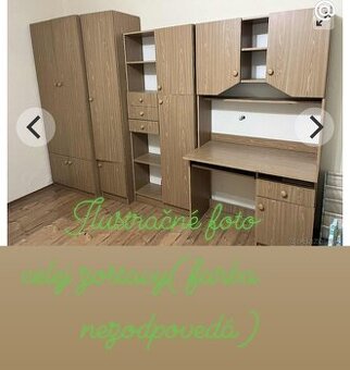 Nábytok do detskej izby s písacím stolíkom