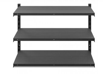 Konštrukciu regálov – kovovú a silnú. - 1