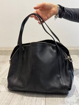 Talianska kožená kabelka