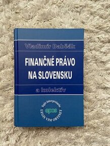 Finančné právo na Slovensku - 1
