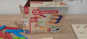 Drevené puzzle od 3