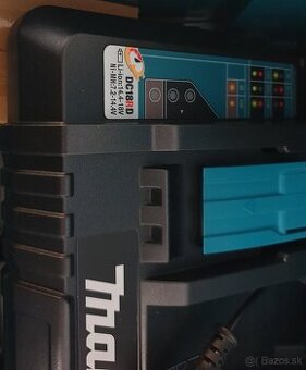 Makita DC18RD dvojitá nabíjačka