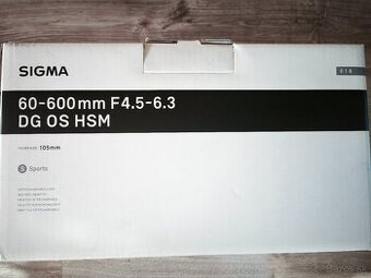Sigma 60-600mm 4.5-6.3 DG OS HSM