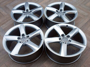 19" 5x112 ALU KOLA AUDI A7 A8 = ZÁNOVNÍ ORIGINÁL SADA