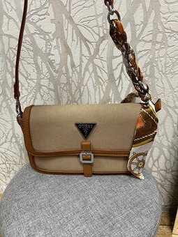 Kabelka guess crossbody hneda