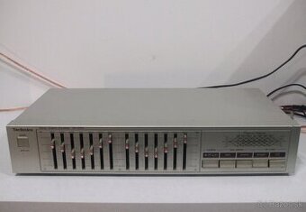 Equalizer strieb.2x7 pasmovy TECHNICS SH-Z250, vyroba JAPAN