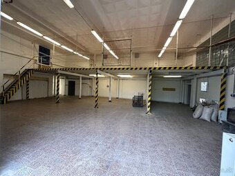 500 m2 sklad. Hala + pozemok, kancel., parking, (ZA)