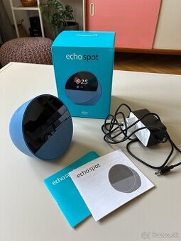 Amazon Echo spot Ocean Blue