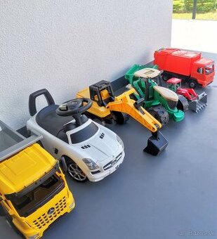 Odrážadlo Mercedes veľké autá