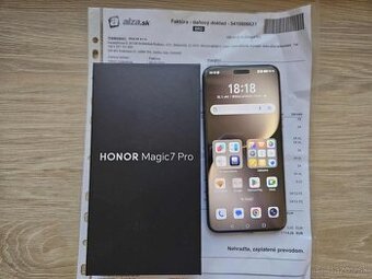HONOR Magic7 Pro 12GB/512GB Black,top, zaruka Alza,kryt,sklo