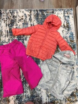 Oteplovaky,bunda a mikina