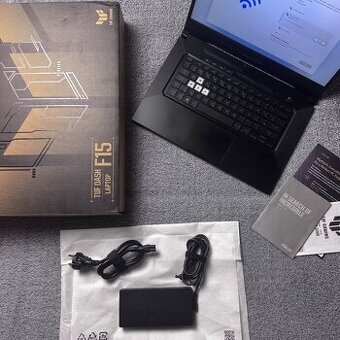 ASUS TUF DASH F15, intel core i7-11370H, RTX 3060, 8gb ram