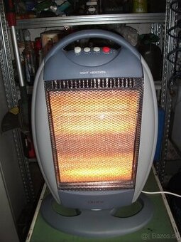 Predám nový,elektrický-halogenový ohrievač-1200W.