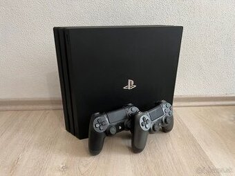 PREDAM/ VYMENIM PLAYSTATION 4 PRO + 2 OVLADAČE + HRY