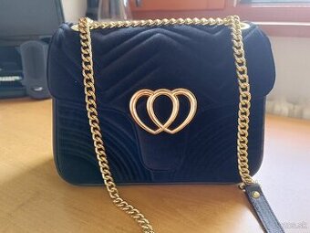 Zamatová luxusná kabelka