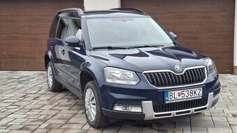 Iba 93 750 km ŠKODA YETI 4X4, 12/2015, kupená na SK