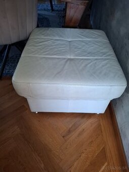 Predám taburetku koženú