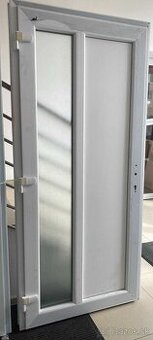 PLASTOVÉ VCHODOVÉ DVERE 980mm.x2080mm