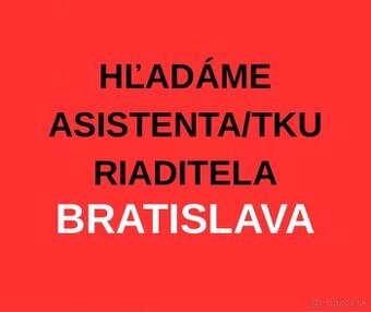 Asistent/ka riaditeľa